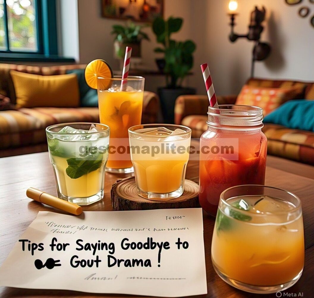7 Minuman Buatan Rumah & Tips untuk Mengucapkan Selamat Tinggal pada Drama Asam Urat!