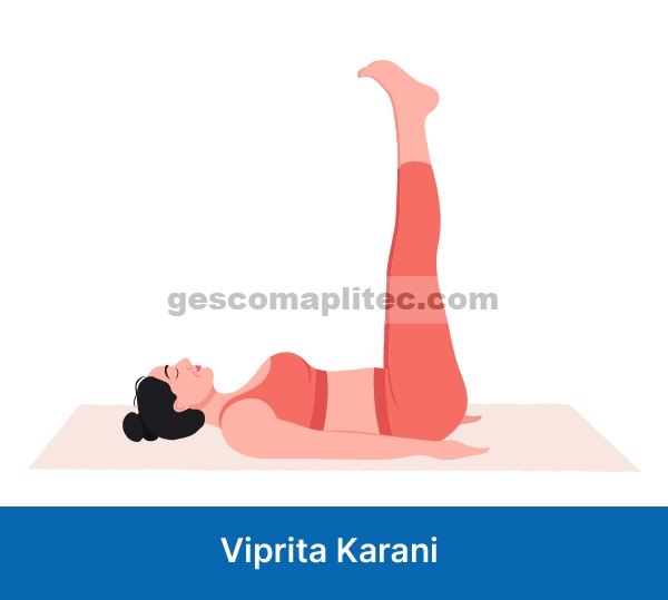 Viprita Karani atau Pose Kaki ke Atas Dinding