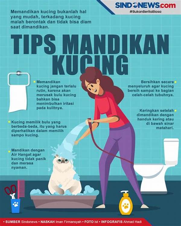 Cara Memandikan Kucing