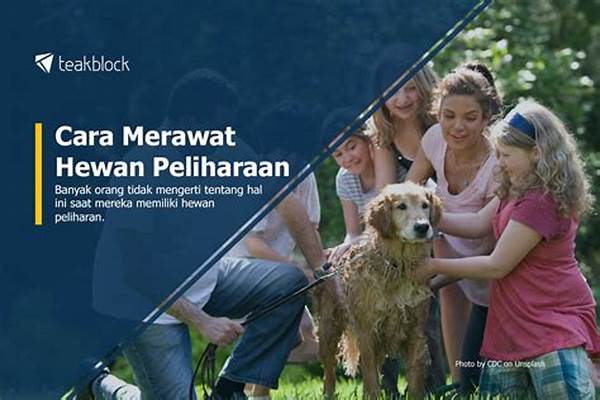Merawat Hewan Sendiri