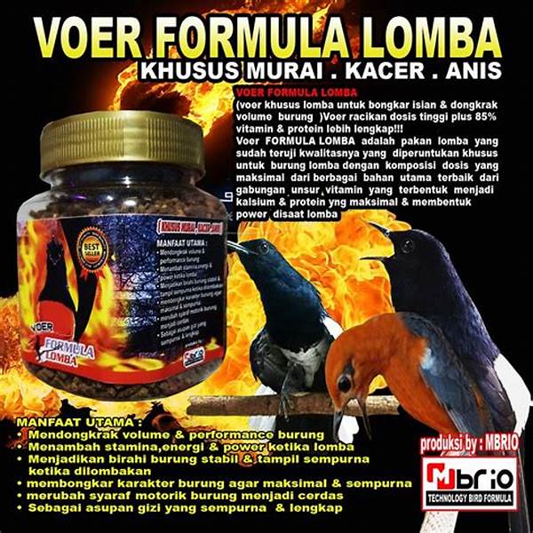 Pakan Burung Lomba